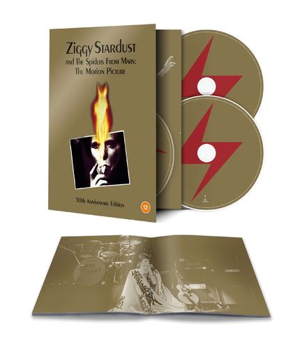 Bowie, David - Ziggy Stardust And The Spiders From Mars: The Motion Picture 2CD+Blue Ray